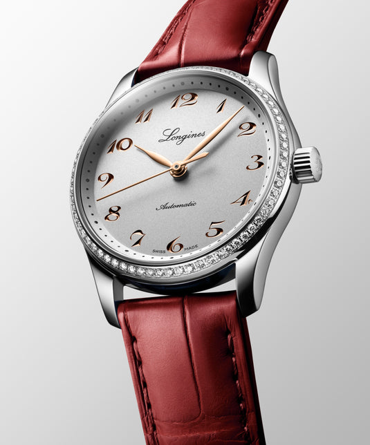 Longines Master Collection Automatic Watch, Ø 34.00 Mm, Stainless Steel. L2.357.0.70.2