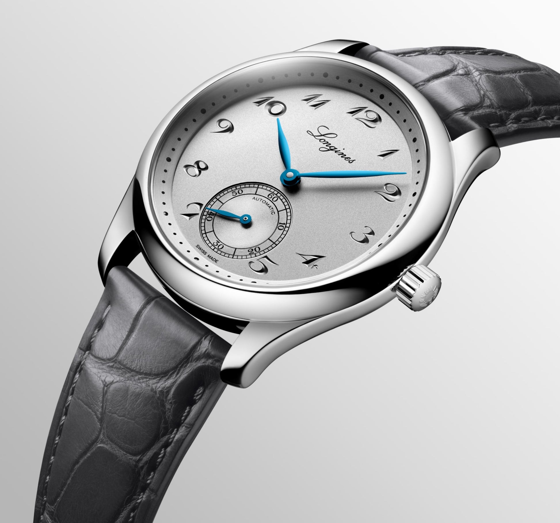 Longines Master Collection Automatic Watch, Ø 38.50 Mm, Stainless Steel. L2.843.4.73.2
