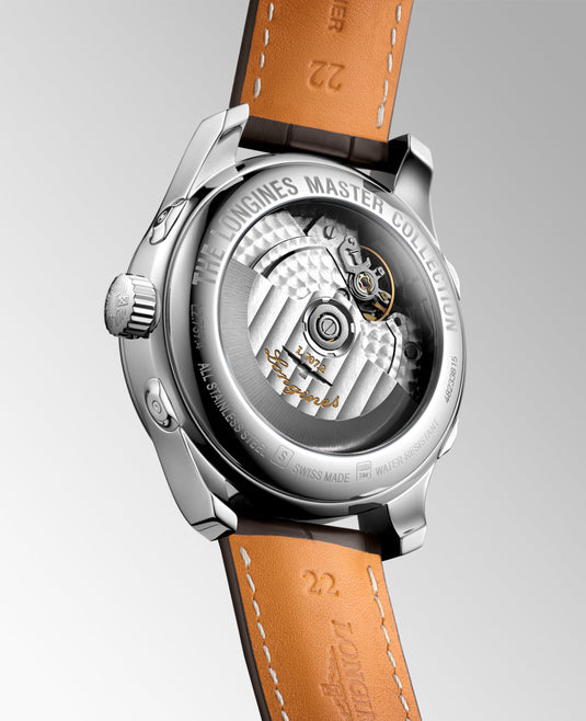 Longines Master Collection Retrograde Automatic Watch, Ø 44.00 Mm, Stainless Steel. L2.739.4.71.3
