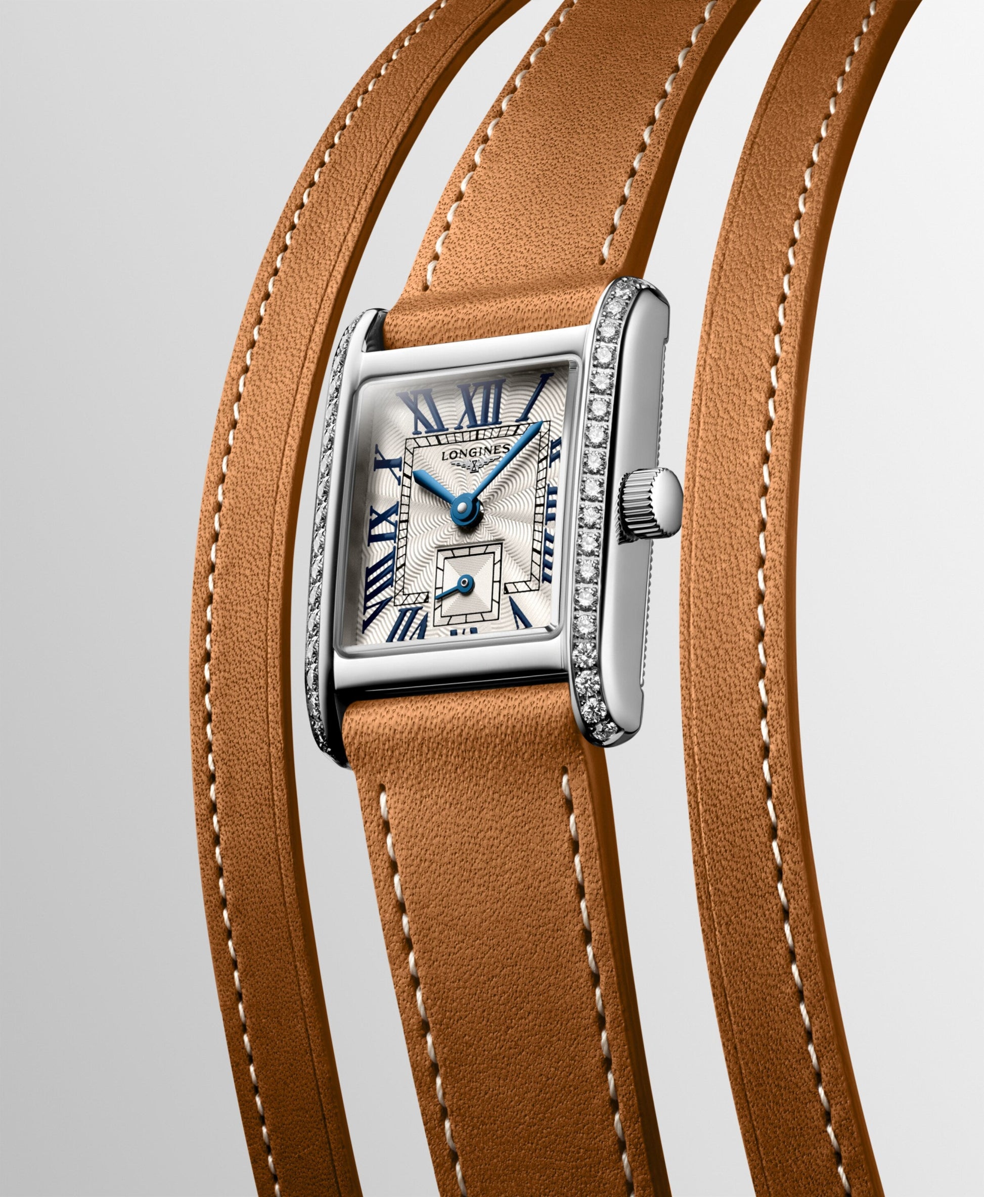 Longines Mini Dolcevita Quartz Watch, 21.50 X 29.00 Mm, Stainless Steel. L5.200.0.71.0