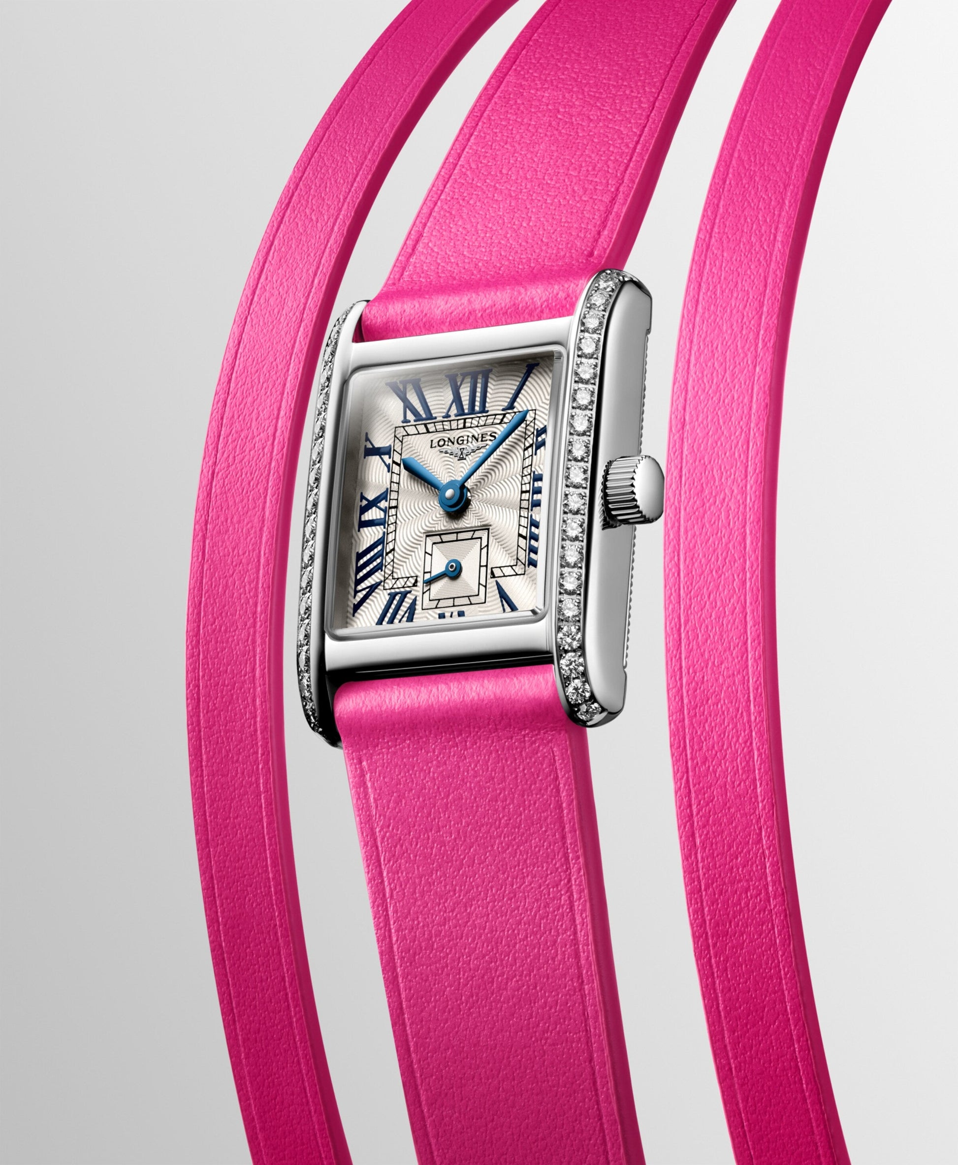 Longines Mini Dolcevita Quartz Watch, 21.50 X 29.00 Mm, Stainless Steel. L5.200.0.71.2
