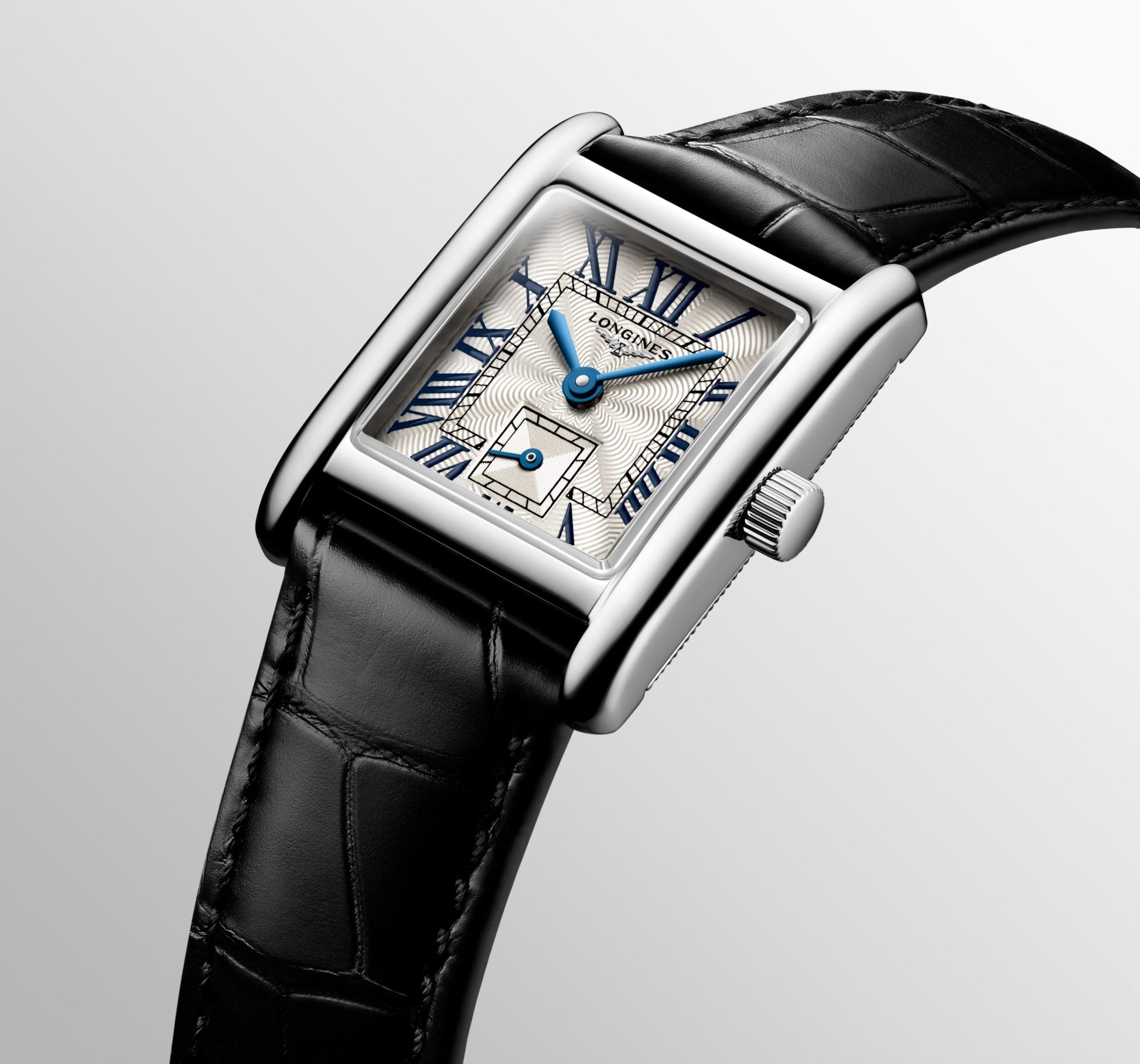 Longines Mini Dolcevita Quartz Watch, 21.50 X 29.00 Mm, Stainless Steel. L5.200.4.71.2
