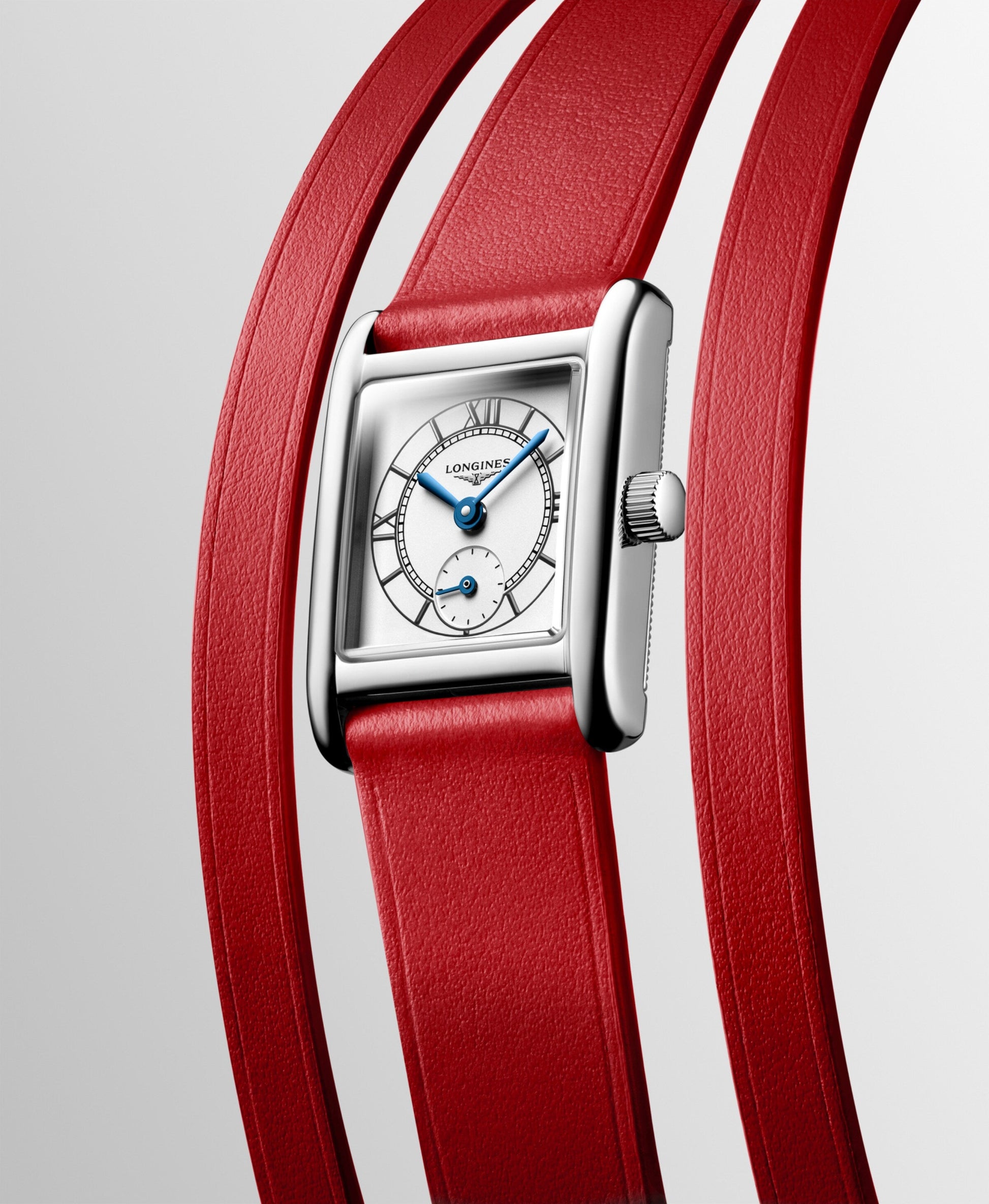Longines Mini Dolcevita Quartz Watch, 21.50 X 29.00 Mm, Stainless Steel. L5.200.4.75.0