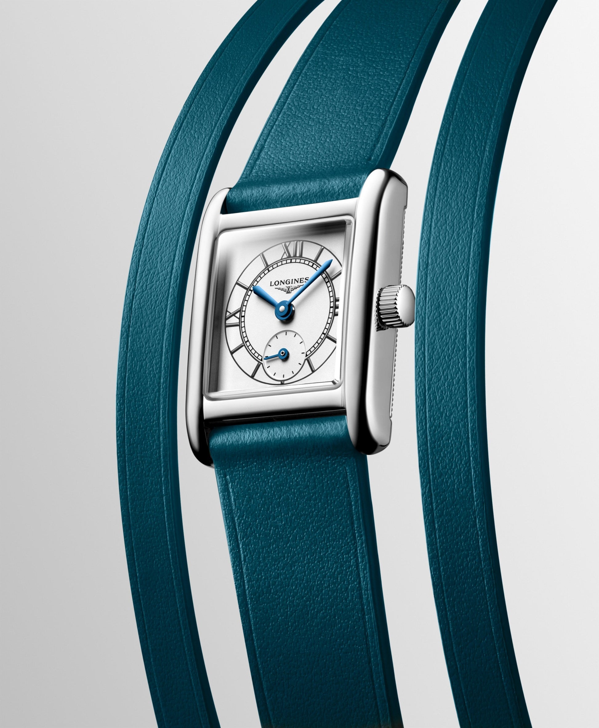 Longines Mini Dolcevita Quartz Watch, 21.50 X 29.00 Mm, Stainless Steel. L5.200.4.75.9