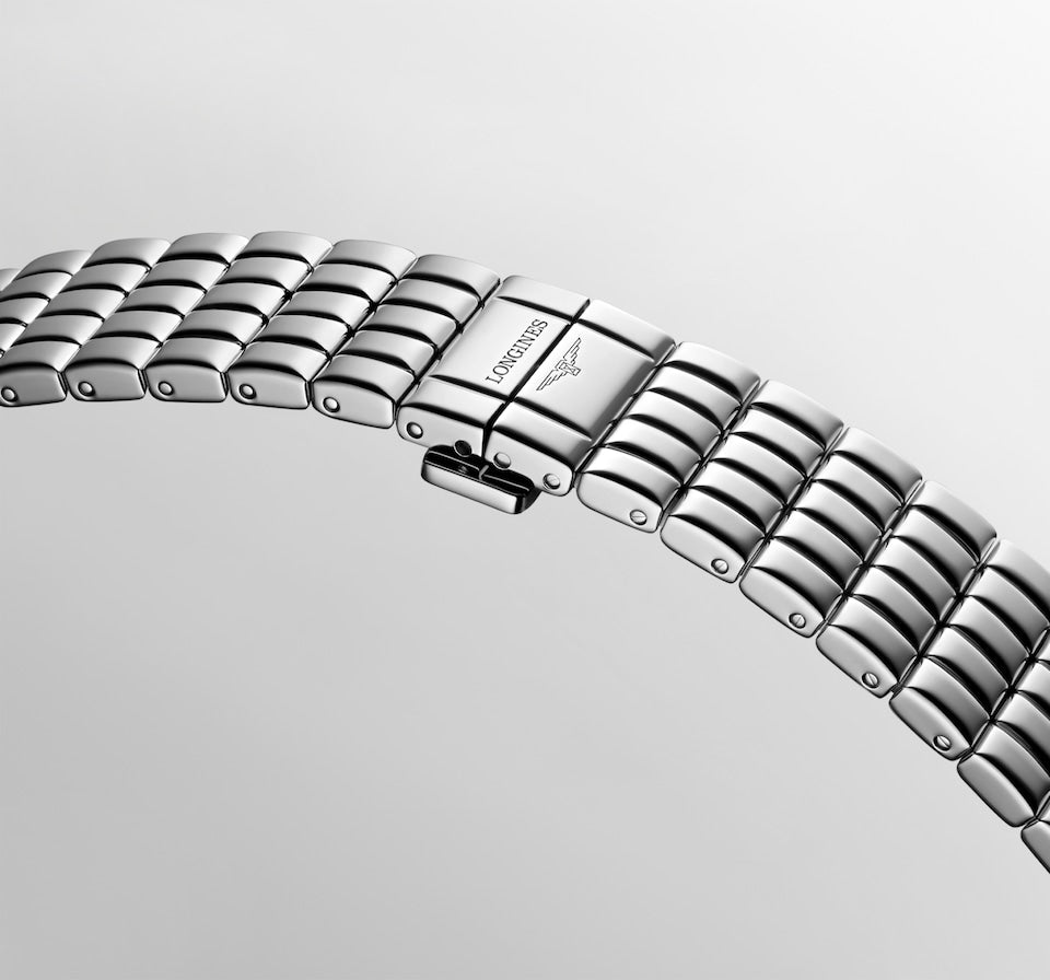 Longines Mini Dolcevita Quartz Watch, 21.50 X 29.00 Mm, Stainless Steel L5.200.4.87.6
