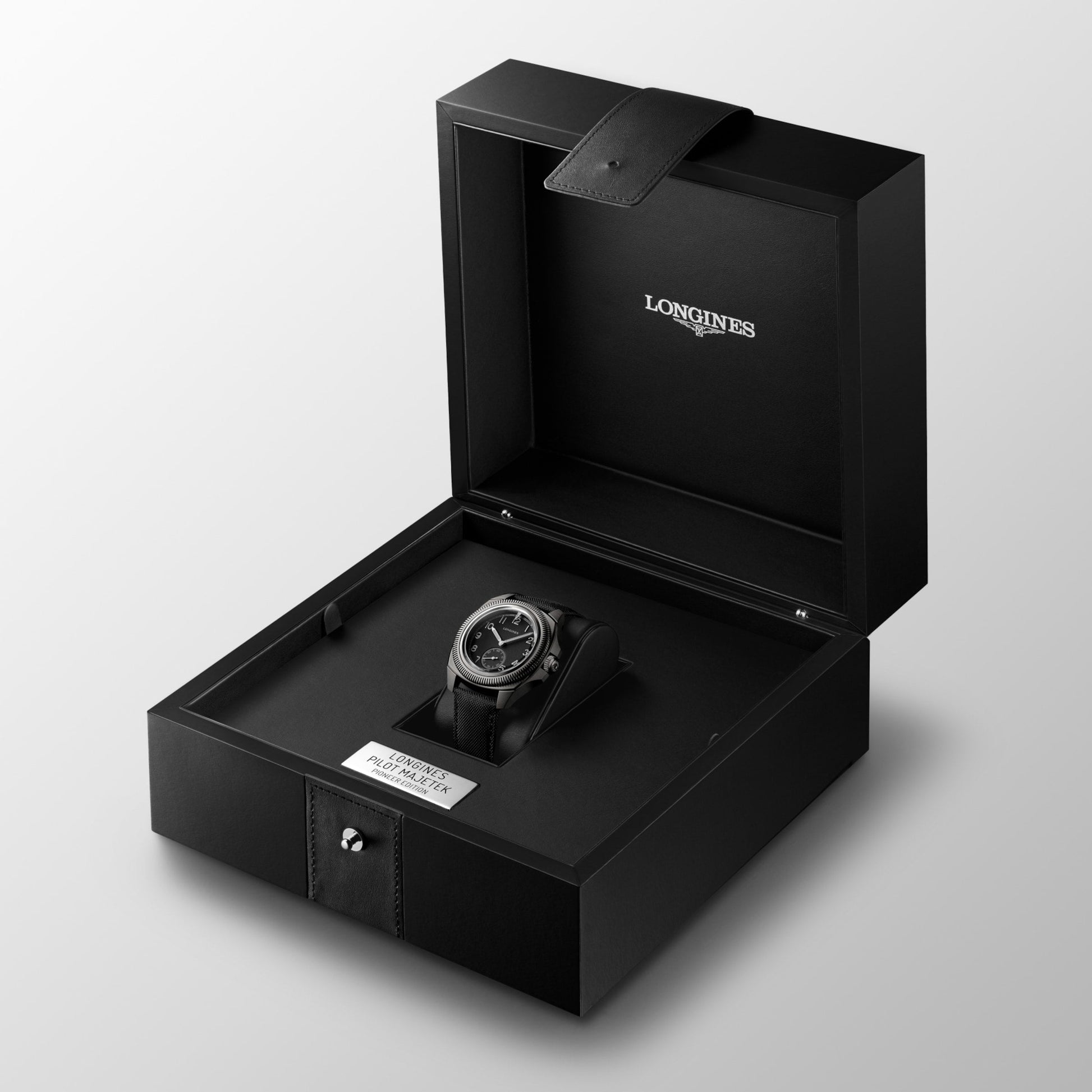 Longines Pilot Majetek Pioneer Edition Automatic Watch, Ø 43.00 Mm, Titanium. L2.838.1.53.2