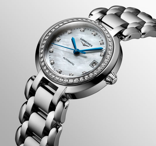 Longines Primaluna Automatic Watch, Ø 26.50 Mm, Stainless Steel. L8.111.0.87.6