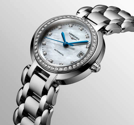 Longines Primaluna Automatic Watch, Ø 26.50 Mm, Stainless Steel. L8.111.0.87.6