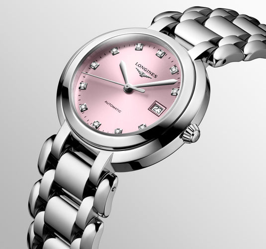 Longines Primaluna Automatic Watch, Ø 30.00 Mm, Stainless Steel. L8.113.4.99.6