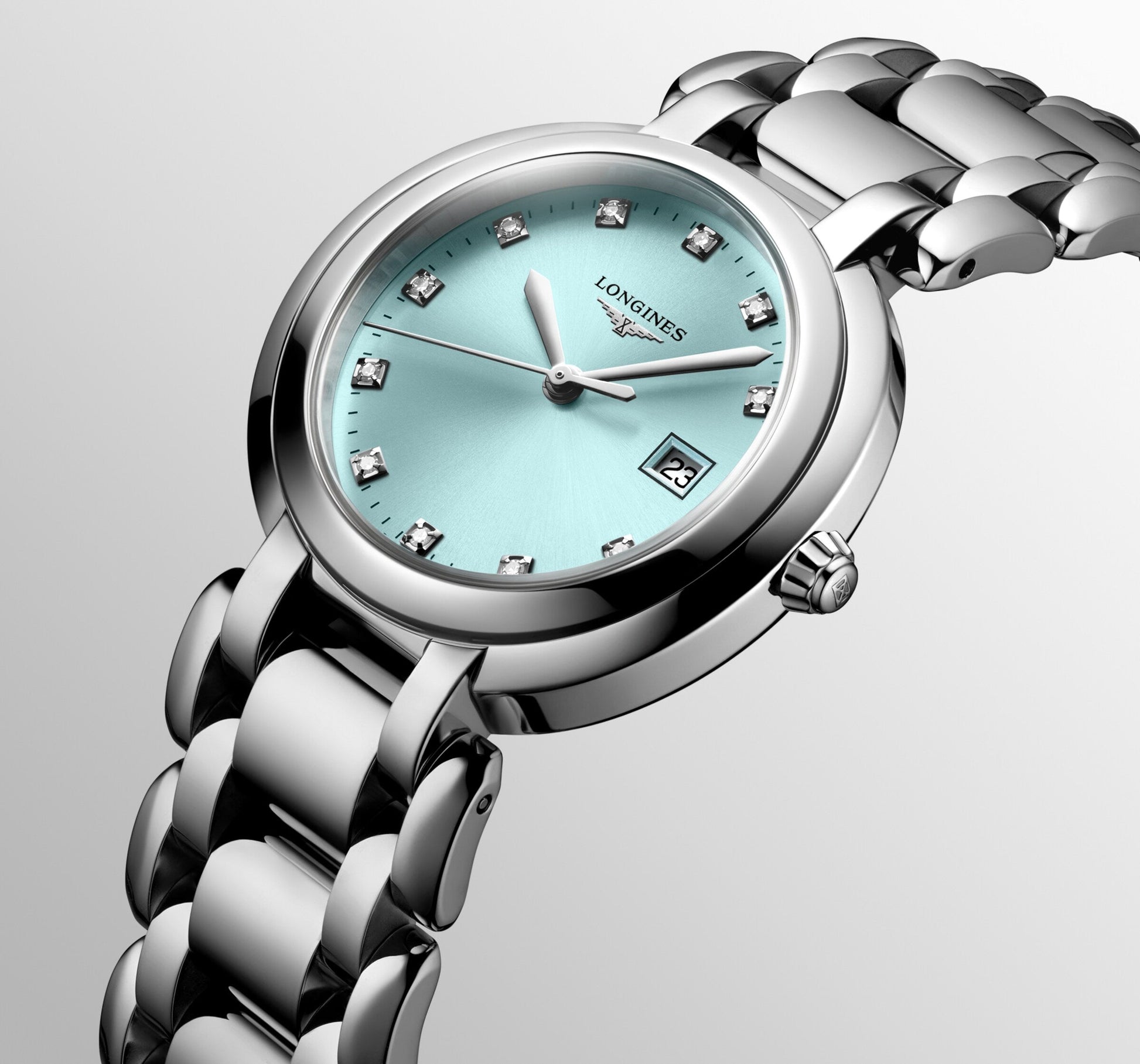 Longines Primaluna Quartz Watch, Ø 30.00 Mm, Stainless Steel. L8.122.4.90.6