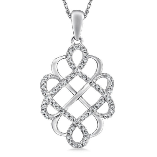 DIAMOND NECKLACE PDD2576-WCH