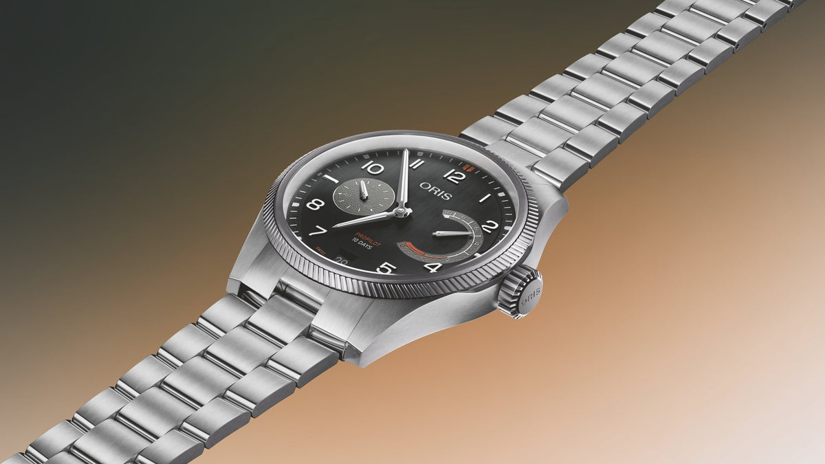 Oris ProPilot Calibre 111 Hand Winding Watch 01 111 7808 4164-07 8 20 04LC
