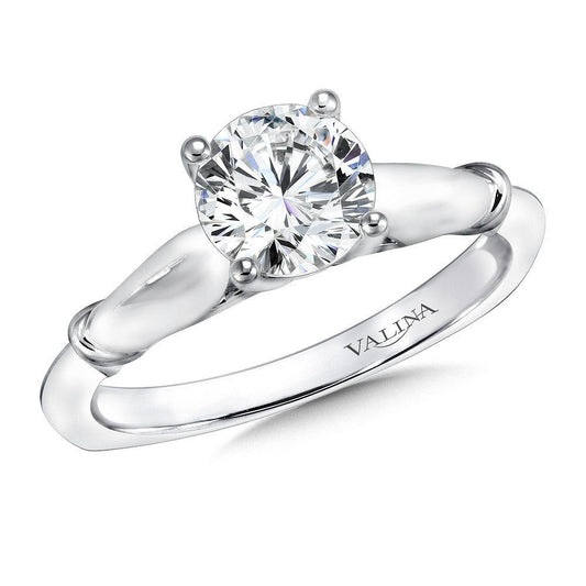 SOLITAIRE DIAMOND ENGAGEMENT RING R9424W-1.0