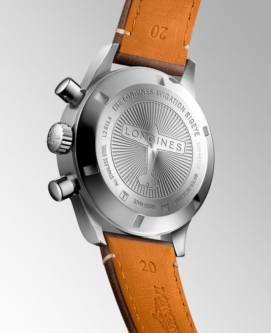 THE LONGINES AVIGATION BIGEYE L2.816.4.53.2