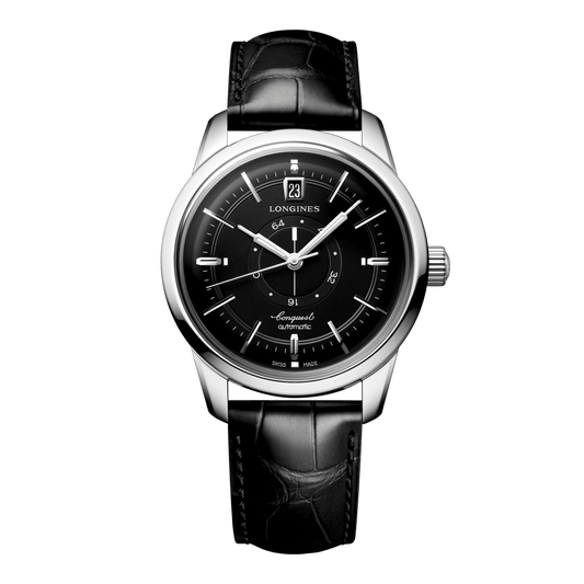Longines Conquest Heritage Central Power Reserve Automatic Watch, Ø 38.00 Mm, Stainless Steel. L1.648.4.52.2