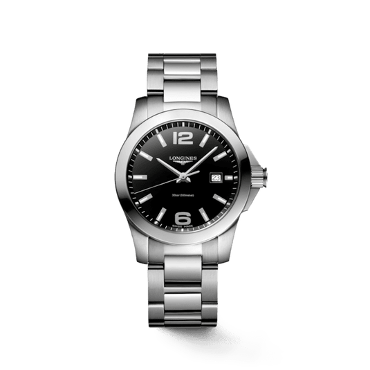 Quartz watch, Ø 34.00 mm, stainless steel, L3.377.4.58.6 l37774586