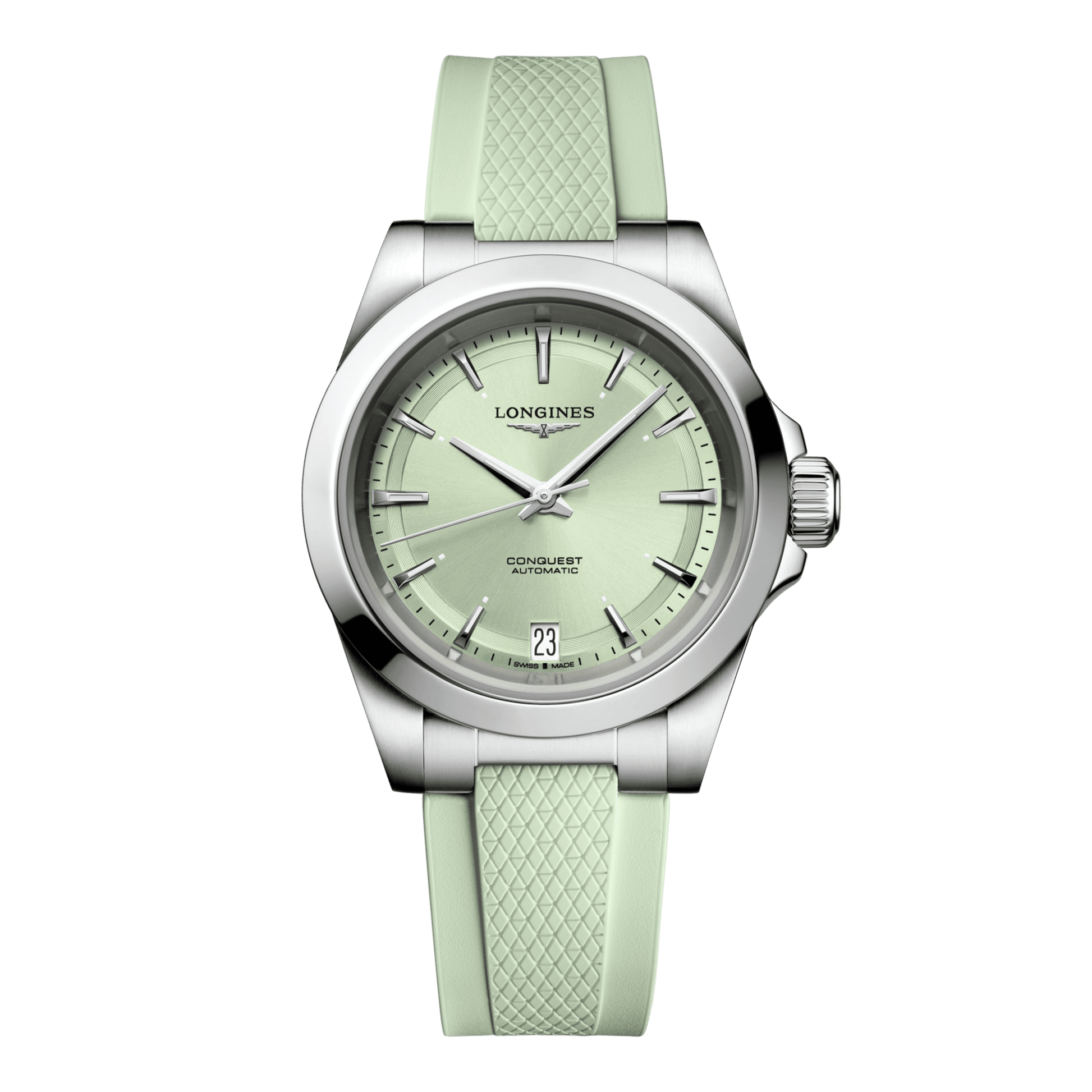 Longines Conquest Automatic Watch, Ø 34.00 Mm, Stainless Steel. L3.430.4.02.9