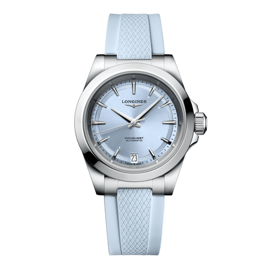 Longines Conquest Automatic Watch, Ø 34.00 Mm, Stainless Steel. L3.430.4.92.9
