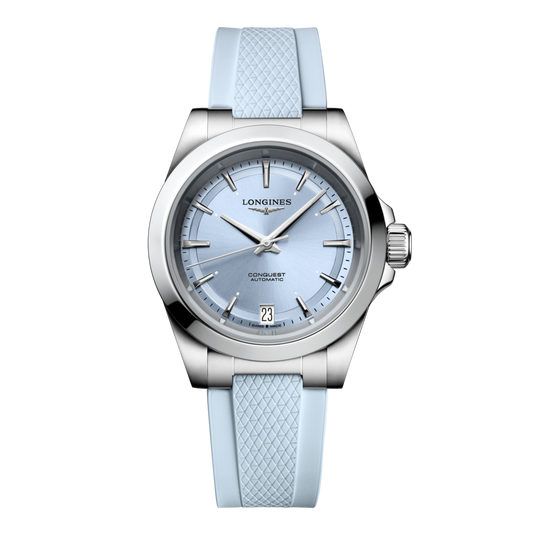 Longines Conquest Automatic Watch, Ø 34.00 Mm, Stainless Steel. L3.430.4.92.9