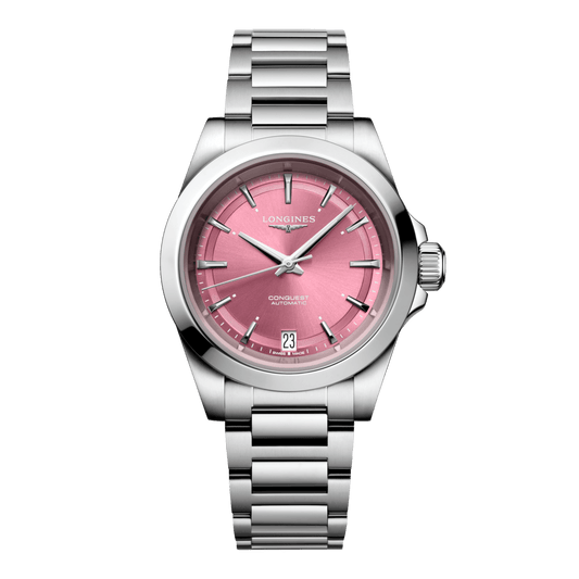 Longines Conquest Automatic Watch, Ø 34.00 Mm, Stainless Steel. L3.430.4.99.6