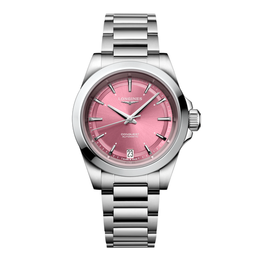 Longines Conquest Automatic Watch, Ø 34.00 Mm, Stainless Steel. L3.430.4.99.6