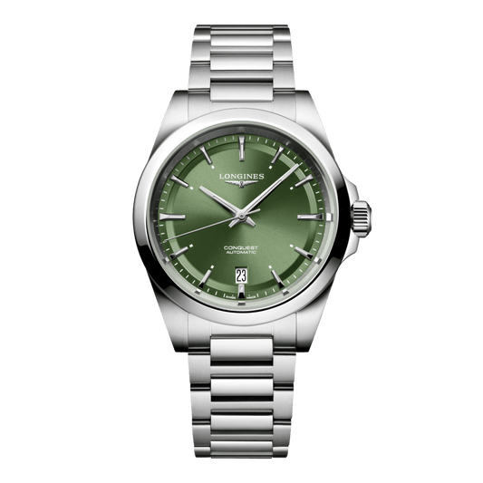 Longines Conquest Automatic Watch, Ø 38.00 Mm, Stainless Steel. L3.720.4.02.6