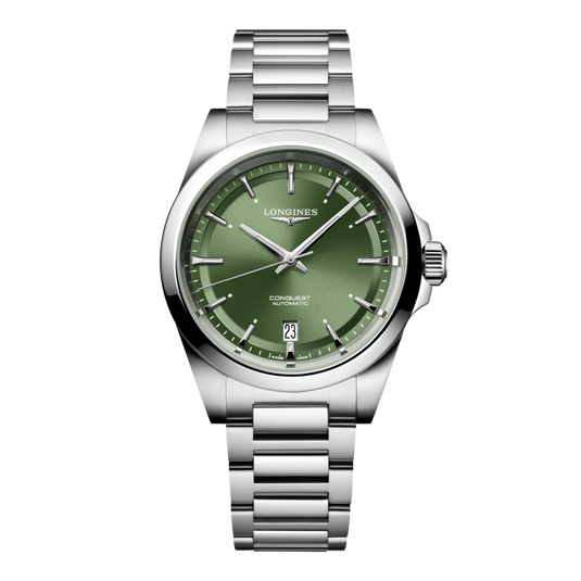 Longines Conquest Automatic Watch, Ø 38.00 Mm, Stainless Steel. L3.720.4.02.6