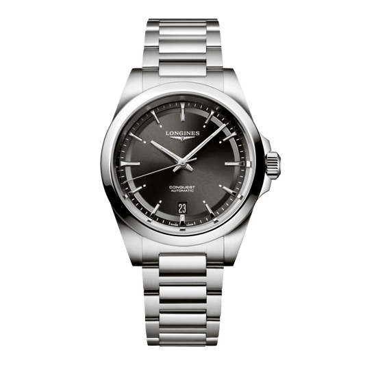 Longines Conquest Automatic Watch, Ø 38.00 Mm, Stainless Steel. L3.720.4.52.6