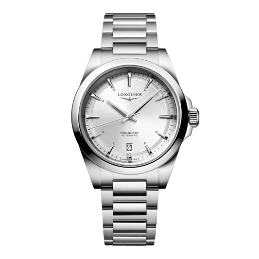 Longines Conquest Automatic Watch, Ø 38.00 Mm, Stainless Steel. L3.720.4.72.6