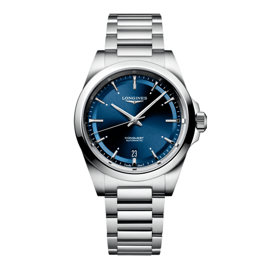 Longines Conquest Automatic Watch, Ø 38.00 Mm, Stainless Steel. L3.720.4.92.6