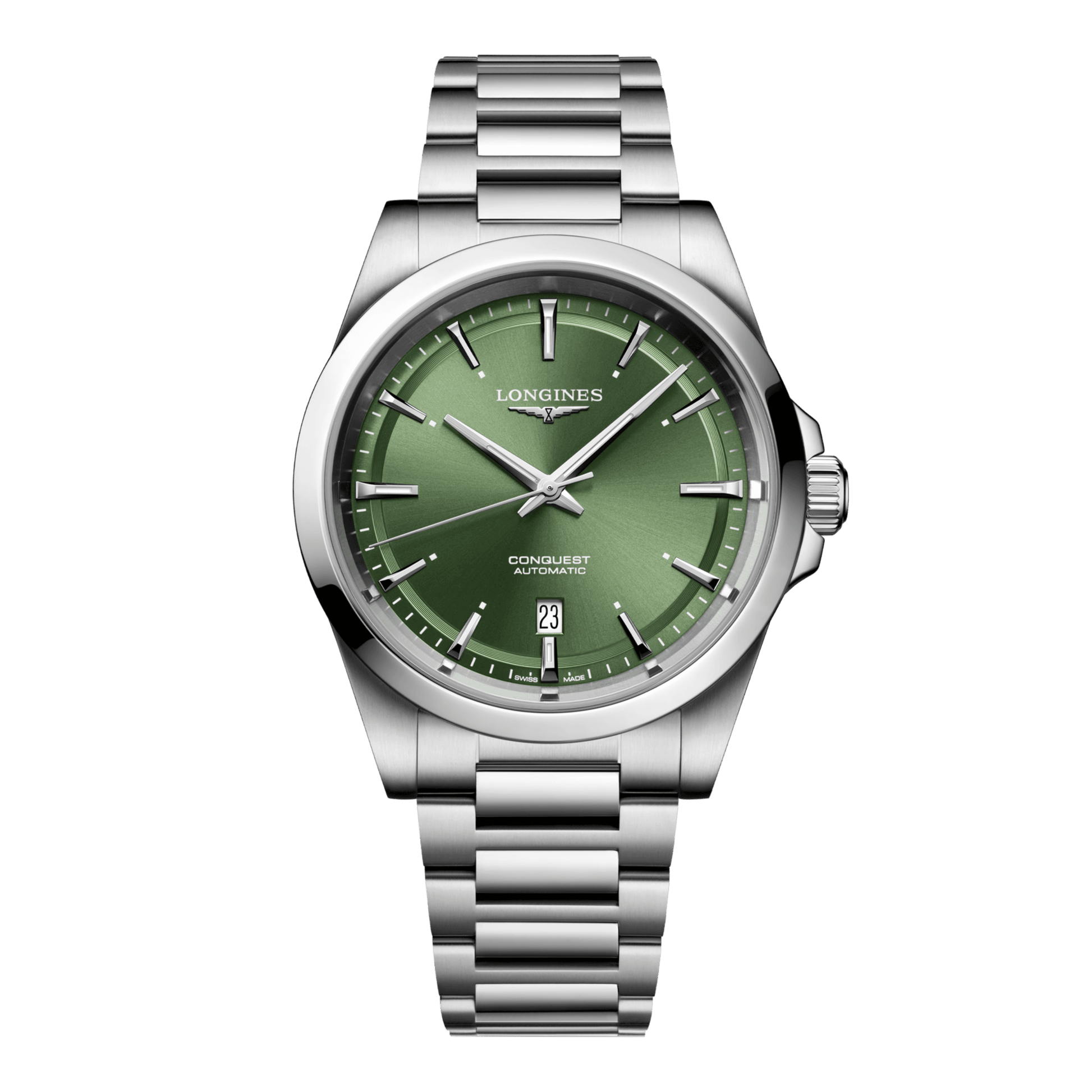 Longines Conquest Automatic Watch, Ø 41.00 Mm, Stainless Steel. L3.830.4.02.6