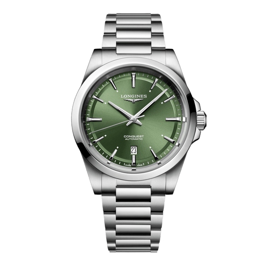 Longines Conquest Automatic Watch, Ø 41.00 Mm, Stainless Steel. L3.830.4.02.6