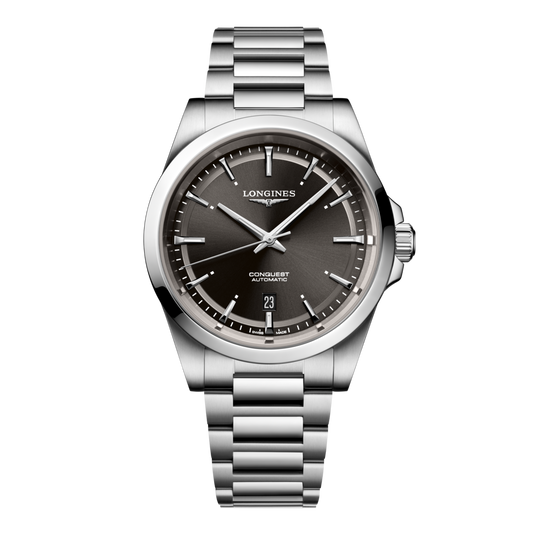 Longines Conquest Automatic Watch, Ø 41.00 Mm, Stainless Steel. L3.830.4.52.6