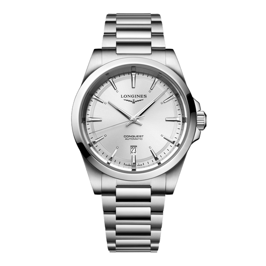 Longines Conquest Automatic Watch, Ø 41.00 Mm, Stainless Steel. L3.830.4.72.6