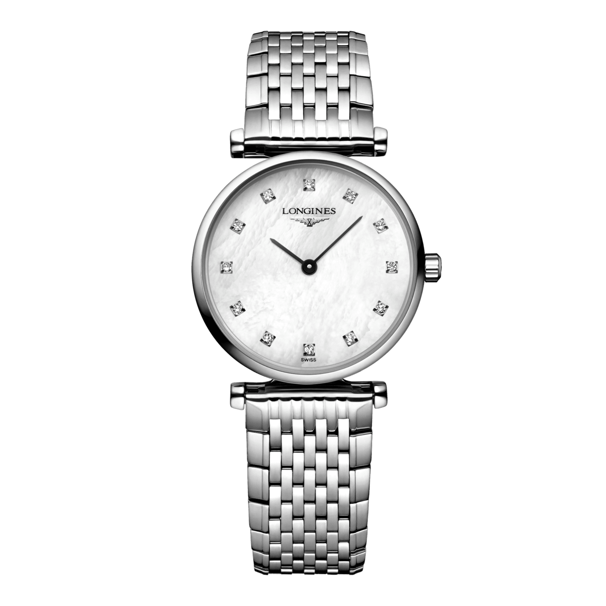 Longines La Grande Classique De Longines Quartz Watch, Ø 24.00 Mm, Stainless Steel. L4.209.4.87.C