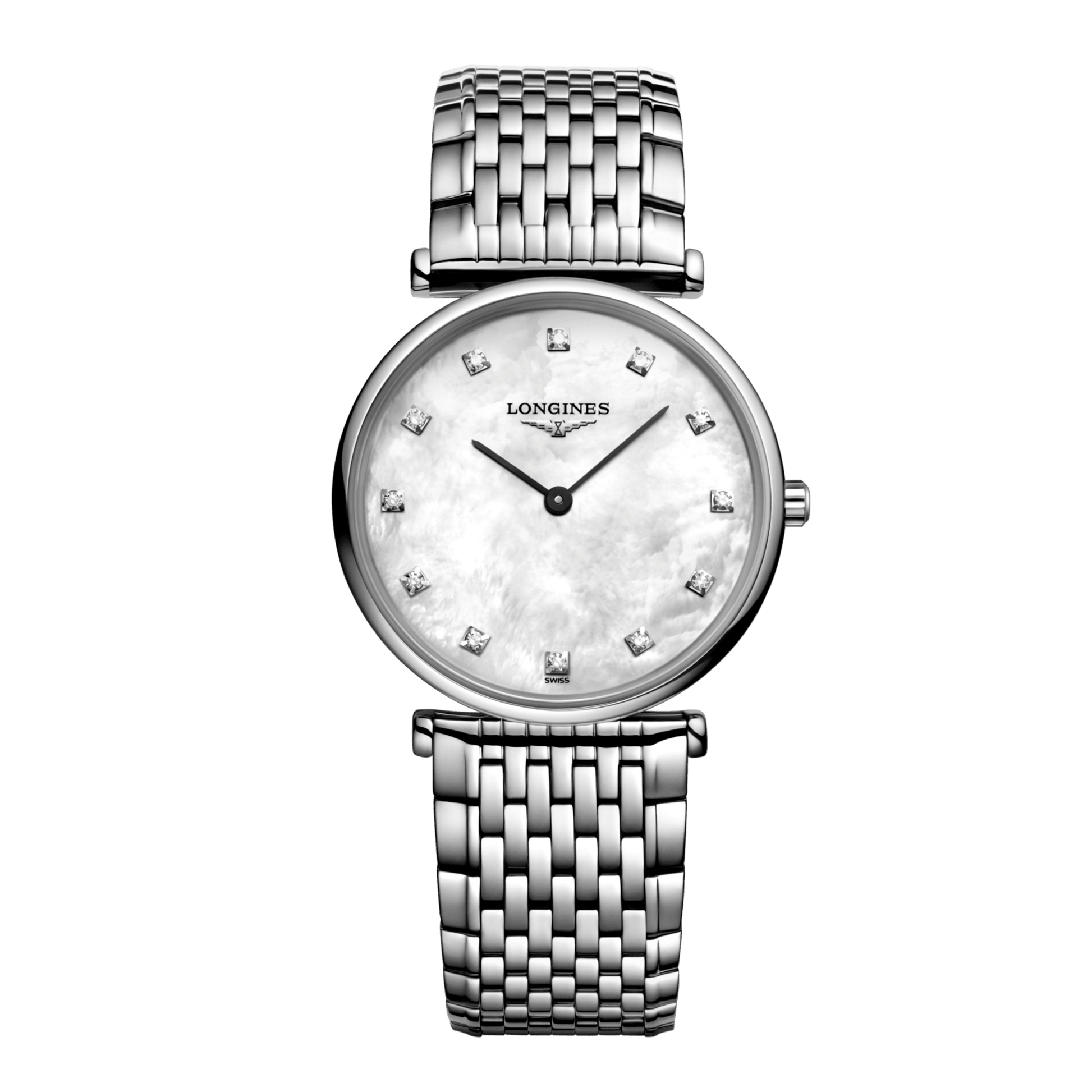 Longines La Grande Classique De Longines Quartz Watch, Ø 29.00 Mm, Stainless Steel. L4.512.4.87.C
