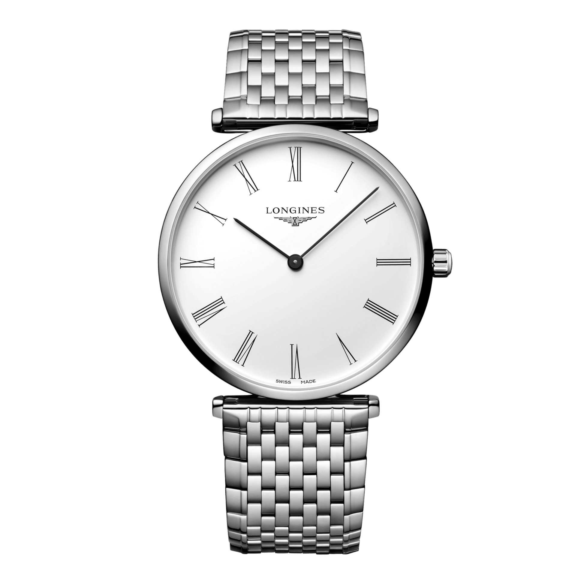 Longines La Grande Classique De Longines Quartz Watch, Ø 38.00 Mm, Stainless Steel. L4.866.4.11.C