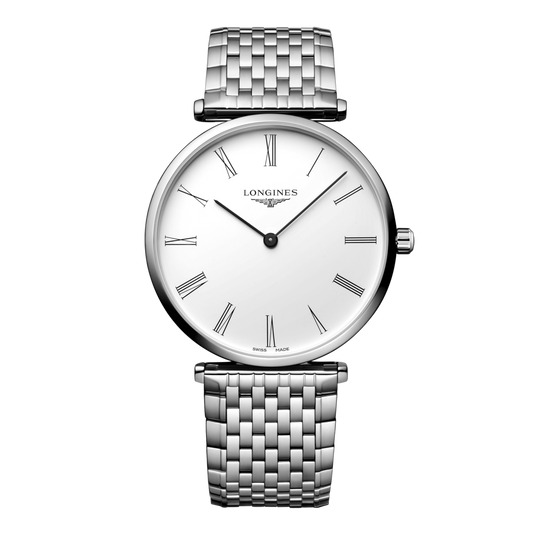 Longines La Grande Classique De Longines Quartz Watch, Ø 38.00 Mm, Stainless Steel. L4.866.4.11.C