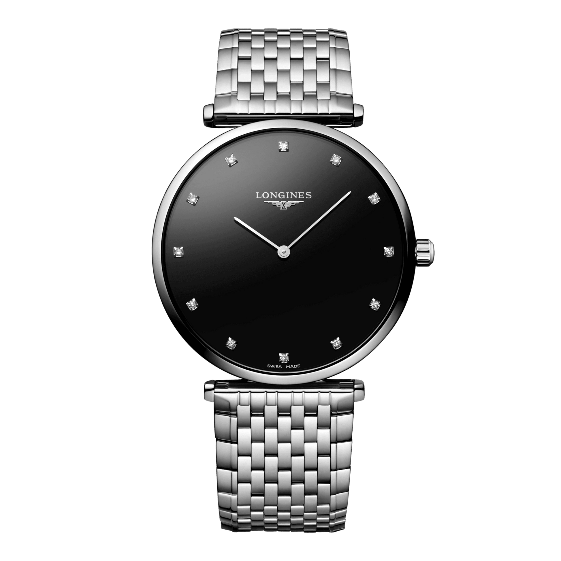 Longines La Grande Classique De Longines Quartz Watch, Ø 38.00 Mm, Stainless Steel. L4.866.4.58.C