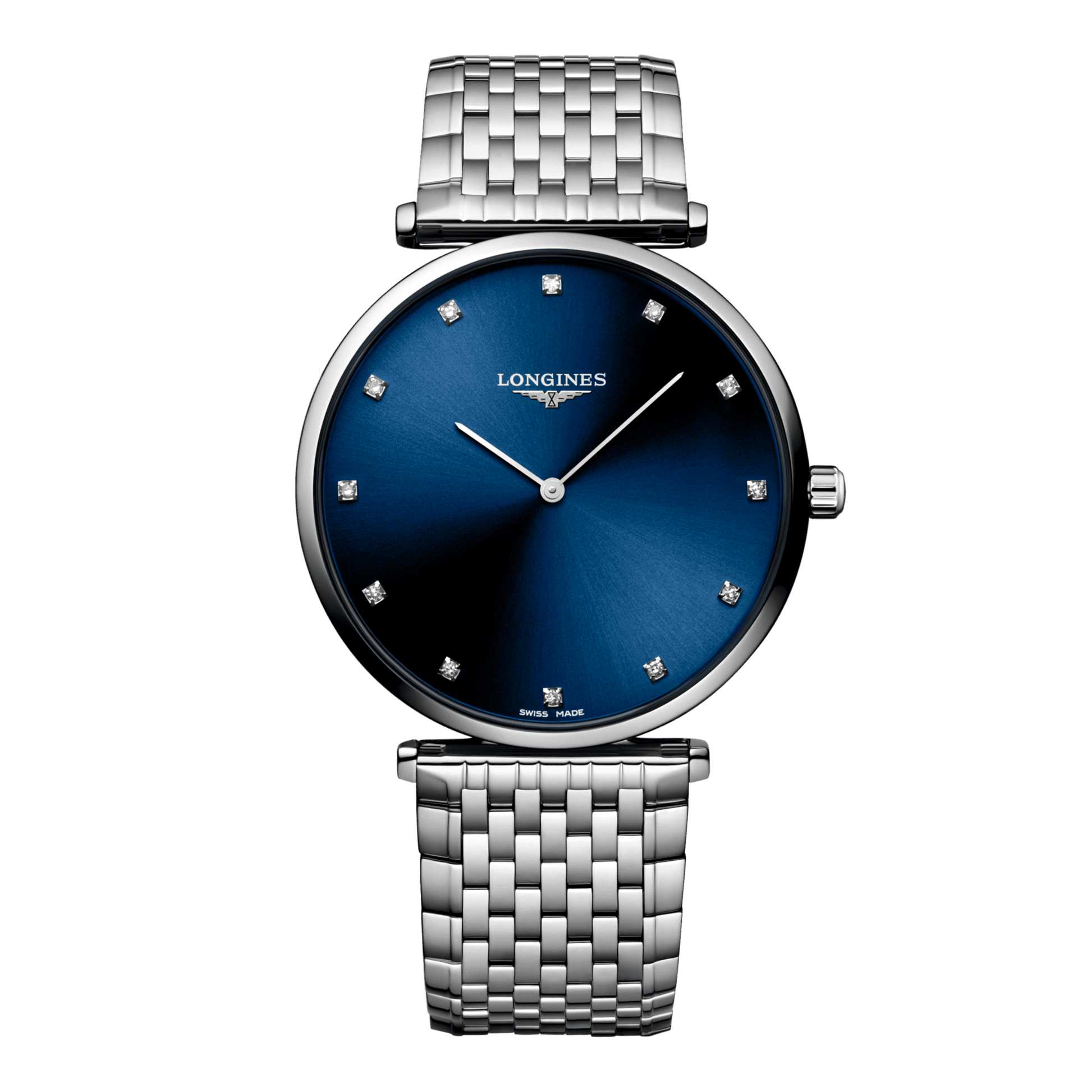 Longines La Grande Classique De Longines Quartz Watch, Ø 38.00 Mm, Stainless Steel. L4.866.4.97.C