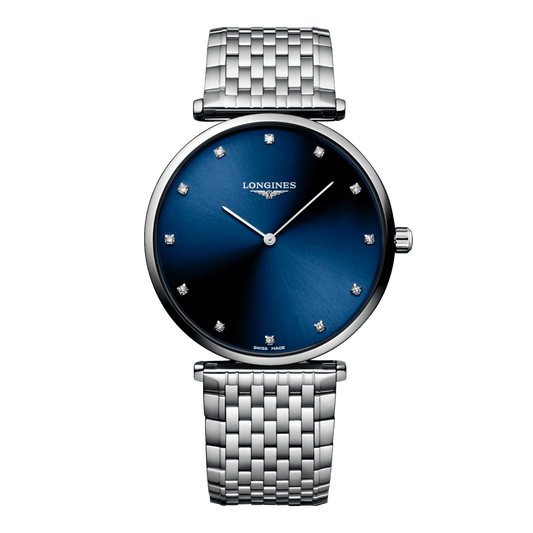Longines La Grande Classique De Longines Quartz Watch, Ø 38.00 Mm, Stainless Steel. L4.866.4.97.C