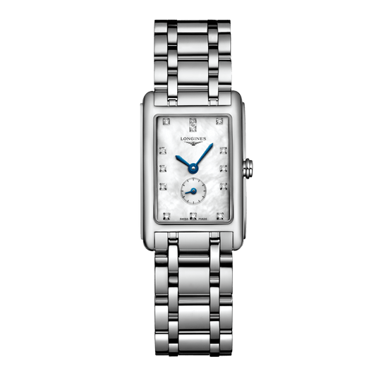 Longines Dolcevita Quartz Watch, 20.80 X 32.00 Mm, Stainless Steel. L5.255.4.87.6
