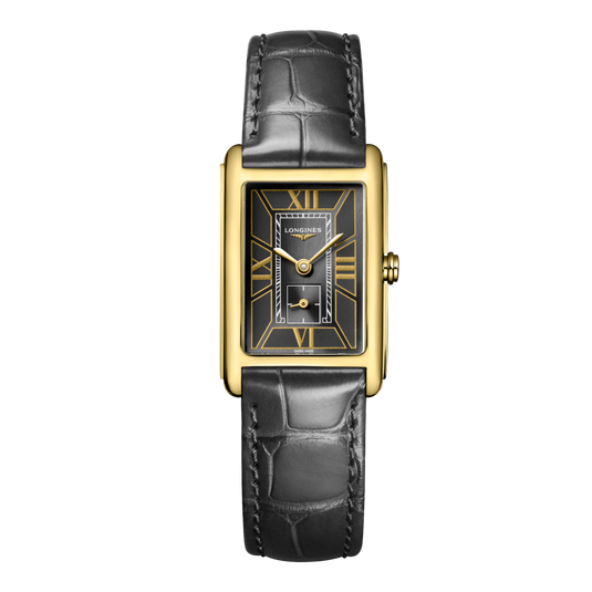 Longines Dolcevita Quartz Watch, 20.50 X 32.00 Mm, 18 Karat Yellow Gold. L5.255.6.75.2