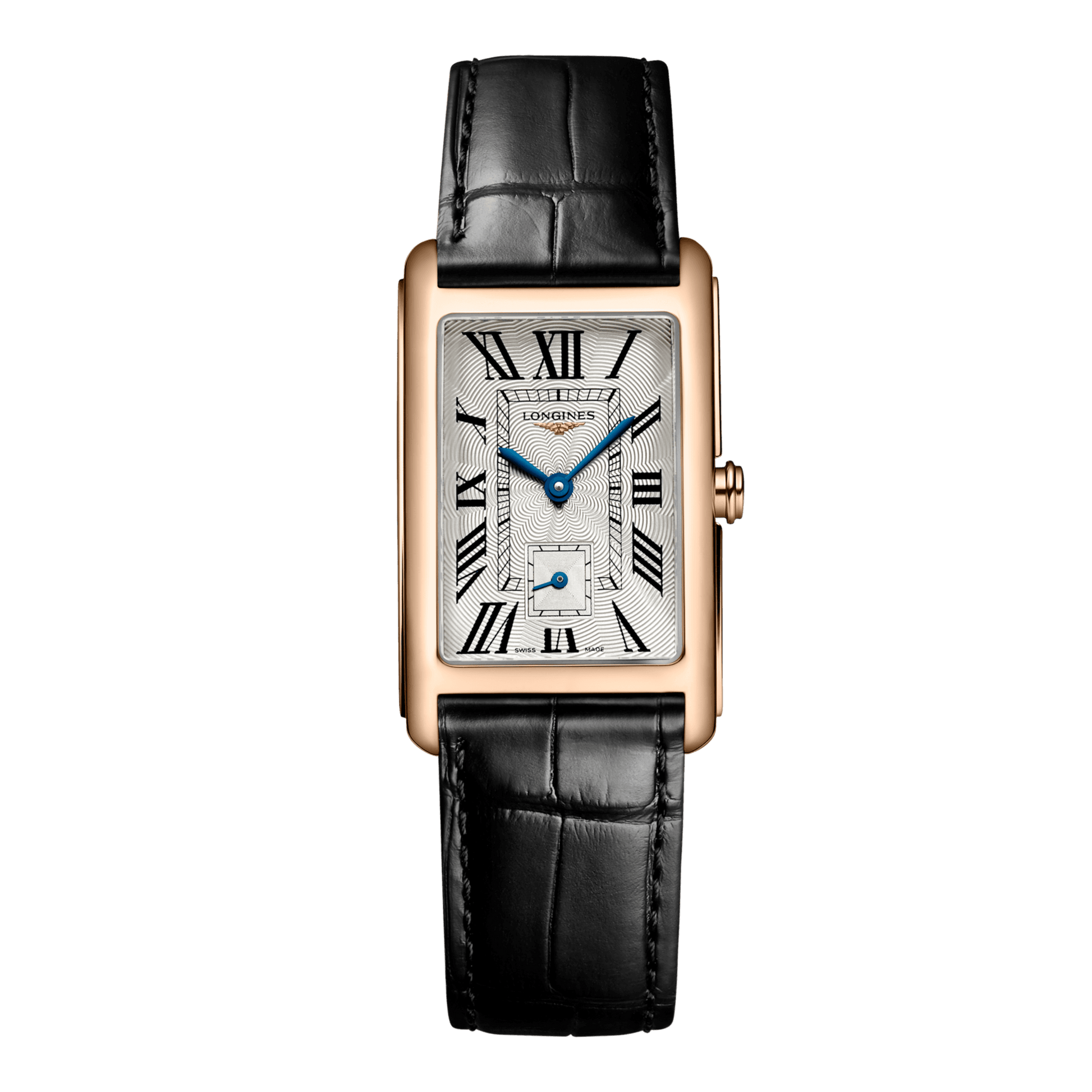 Longines Dolcevita Quartz Watch, 23.00 X 37.00 Mm, 18 Karat Pink Gold. L5.512.8.71.0