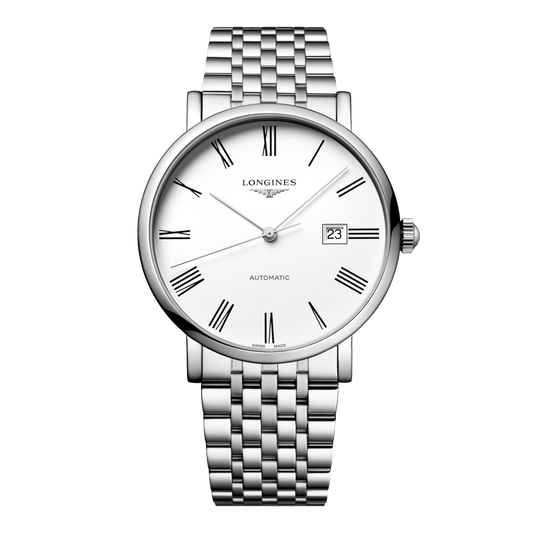 Longines Elegant Collection Automatic Watch, Ø 41.00 Mm, Stainless Steel. L4.911.4.11.6