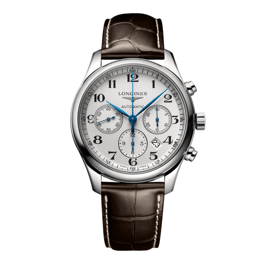Longines Master Collection Chronograph Automatic Watch, Ø 42.00 Mm, Stainless Steel. L2.759.4.78.3
