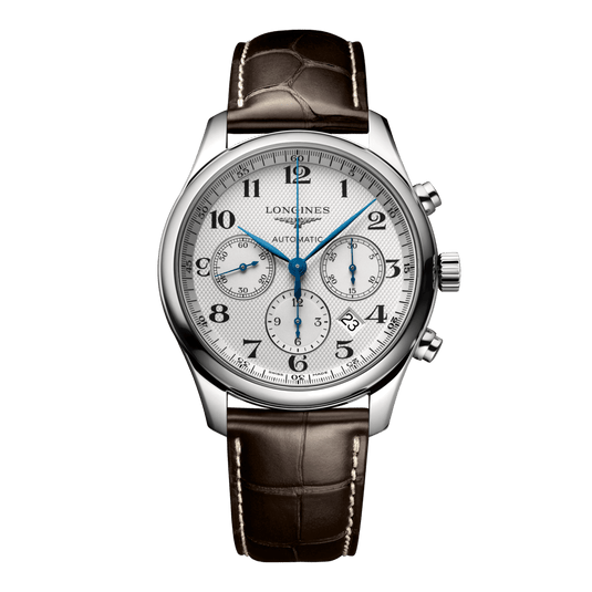 Longines Master Collection Chronograph Automatic Watch, Ø 42.00 Mm, Stainless Steel. L2.759.4.78.3