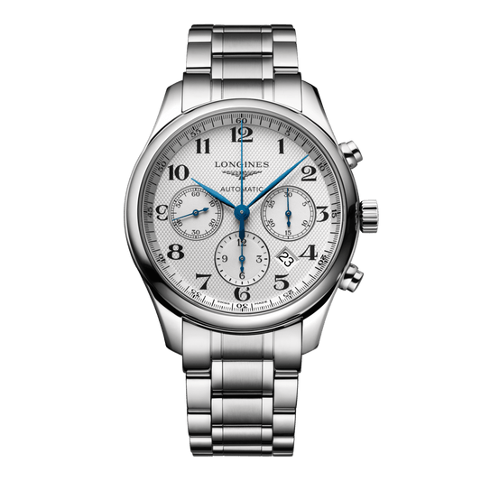 Longines Master Collection Chronograph Automatic Watch, Ø 42.00 Mm, Stainless Steel. L2.759.4.78.6