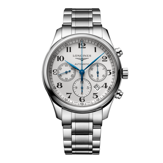 Longines Master Collection Chronograph Automatic Watch, Ø 42.00 Mm, Stainless Steel. L2.759.4.78.6