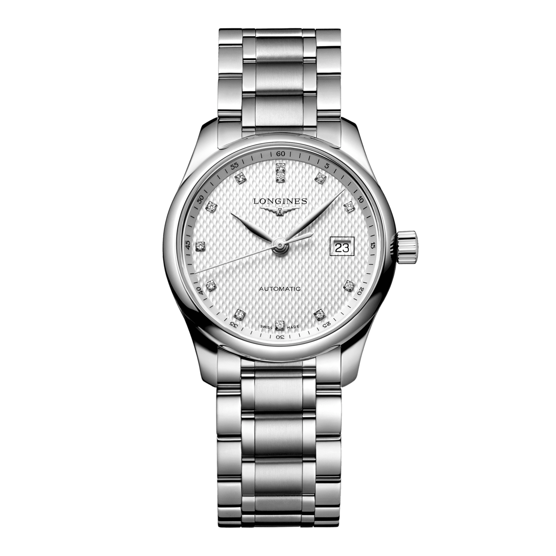 Longines Master Collection Automatic Watch, Ø 29.00 Mm, Stainless Steel. L2.257.4.77.6